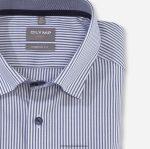 Giyim OLYMP Luxor Comfort kesim, iş gömleği, düğme altı, deniz mavisi PL4DLH1558 - Görsel 2