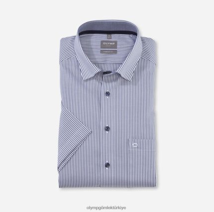 Giyim OLYMP Luxor Comfort kesim, iş gömleği, düğme altı, deniz mavisi PL4DLH1558