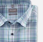 Giyim OLYMP Luxor Comfort kesim, iş gömleği, düğmeli, aqua PL4DLH1567 - Görsel 2