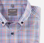 Giyim OLYMP Luxor Comfort kesim, iş gömleği, düğmeli, turuncu PL4DLH1498 - Görsel 2