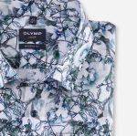 Giyim OLYMP Luxor modern kesim, iş gömleği, düğmeli, aqua PL4DLH1082 - Görsel 2