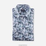 Giyim OLYMP Luxor modern kesim, iş gömleği, düğmeli, aqua PL4DLH1082