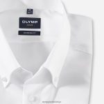 Giyim OLYMP Luxor modern kesim, iş gömleği, düğmeli, beyaz PL4DLH1377 - Görsel 2
