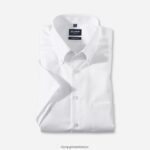 Giyim OLYMP Luxor modern kesim, iş gömleği, düğmeli, beyaz PL4DLH1379