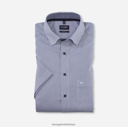 Giyim OLYMP luxor modern kesim, iş gömleği, düğmeli, deniz mavisi PL4DLH1237