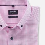Giyim OLYMP Luxor modern kesim, iş gömleği, düğmeli, gül rengi PL4DLH1151 - Görsel 2
