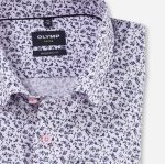 Giyim OLYMP Luxor modern kesim, iş gömleği, düğmeli, gül rengi PL4DLH1301 - Görsel 2