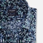 Giyim OLYMP Luxor modern kesim, iş gömleği, global kent, açık yeşil PL4DLH1035 - Görsel 2