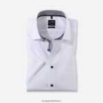 Giyim OLYMP Luxor modern kesim, iş gömleği, global kent, antrasit PL4DLH1083