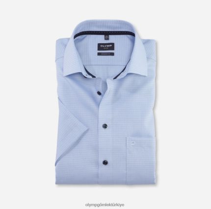 Giyim OLYMP Luxor modern kesim, iş gömleği, global kent, bleu PL4DLH1058