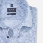 Giyim OLYMP Luxor modern kesim, iş gömleği, global kent, bleu PL4DLH1249 - Görsel 2