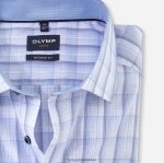 Giyim OLYMP Luxor modern kesim, iş gömleği, global kent, bleu PL4DLH936 - Görsel 2