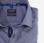 Giyim OLYMP Luxor modern kesim, iş gömleği, global kent, deniz PL4DLH1132 - Görsel 2