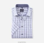 Giyim OLYMP luxor modern kesim, iş gömleği, global kent, doğal PL4DLH1128