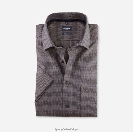 Giyim OLYMP luxor modern kesim, iş gömleği, global kent, doğal PL4DLH1241