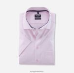 Giyim OLYMP Luxor modern kesim, iş gömleği, global kent, gül PL4DLH1270