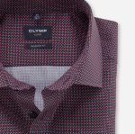 Giyim OLYMP Luxor modern kesim, iş gömleği, global kent, kırmızı PL4DLH1163 - Görsel 2