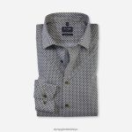 Giyim OLYMP Luxor modern kesim, iş gömleği, global kent, limon PL4DLH1062