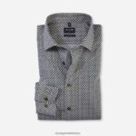 Giyim OLYMP Luxor modern kesim, iş gömleği, global kent, limon PL4DLH1062