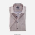 Giyim OLYMP Luxor modern kesim, iş gömleği, global kent, mandalina PL4DLH1131