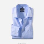 Giyim OLYMP Luxor modern kesim, iş gömleği, new kent, bleu PL4DLH1006