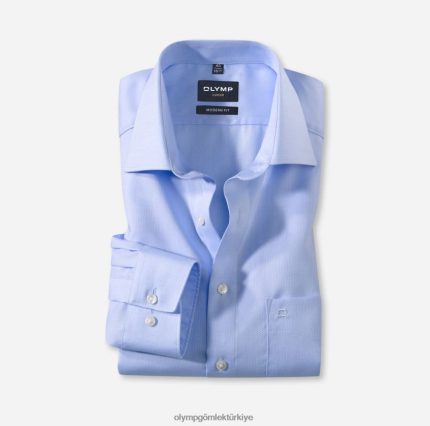 Giyim OLYMP Luxor modern kesim, iş gömleği, new kent, bleu PL4DLH1006