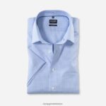 Giyim OLYMP Luxor modern kesim, iş gömleği, new kent, bleu PL4DLH1022