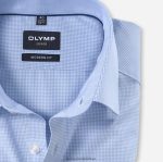 Giyim OLYMP Luxor modern kesim, iş gömleği, new kent, bleu PL4DLH1086 - Görsel 2