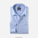 Giyim OLYMP Luxor modern kesim, iş gömleği, new kent, bleu PL4DLH1086