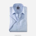 Giyim OLYMP Luxor modern kesim, iş gömleği, new kent, bleu PL4DLH1391