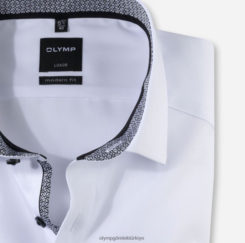 Giyim OLYMP luxor modern kesim, iş gömleği, uzun kollu ekstra uzun, global kent, antrasit PL4DLH1407 - Görsel 2