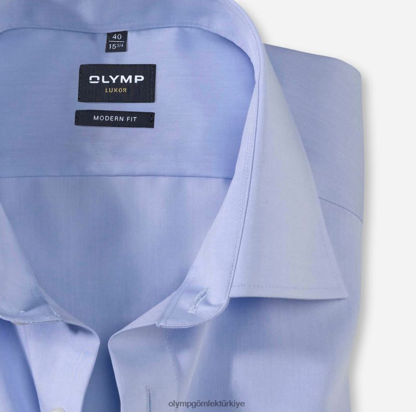 Giyim OLYMP luxor modern kesim, iş gömleği, uzun kollu ekstra uzun, new kent, bleu PL4DLH1452 - Görsel 2