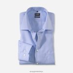 Giyim OLYMP luxor modern kesim, iş gömleği, uzun kollu ekstra uzun, new kent, bleu PL4DLH1452