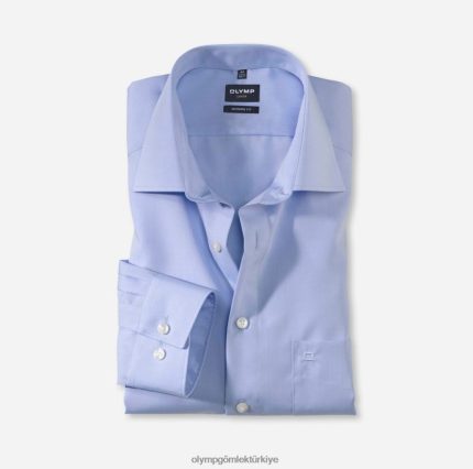 Giyim OLYMP luxor modern kesim, iş gömleği, uzun kollu ekstra uzun, new kent, bleu PL4DLH1452