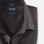 Giyim OLYMP luxor modern kesim, iş gömleği, yeni kent, antrasit PL4DLH1397 - Görsel 2