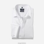 Giyim OLYMP Luxor modern kesim, iş gömleği, yeni kent, beyaz PL4DLH1005