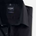 Giyim OLYMP luxor modern kesim, iş gömleği, yeni kent, siyah PL4DLH1381 - Görsel 2