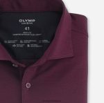 Giyim OLYMP seviye beş 24/7 vücuda oturan, iş gömleği, kent, garnet PL4DLH803 - Görsel 2