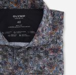Giyim OLYMP seviye beş 24/7 vücuda oturan, iş gömleği, kent, garnet PL4DLH820 - Görsel 2