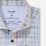 Giyim OLYMP seviye beş 24/7 vücuda oturan, iş gömleği, kent, pembe PL4DLH369 - Görsel 2