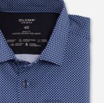 Giyim OLYMP seviye beş 24/7 vücuda oturan, iş gömleği, modern kent, bleu PL4DLH433 - Görsel 2