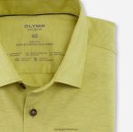Giyim OLYMP seviye beş 24/7 vücuda oturan, iş gömleği, new york kent, açık yeşil PL4DLH626 - Görsel 2