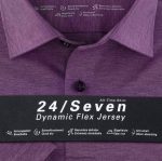 Giyim OLYMP seviye beş 24/7 vücuda oturan, iş gömleği, new york kent, leylak PL4DLH809 - Görsel 2