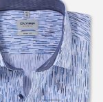 Giyim OLYMP seviye beş vücuda oturan, iş gömleği, modern kent, bleu PL4DLH748 - Görsel 2