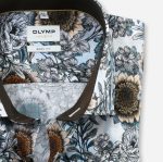 Giyim OLYMP seviye beş vücuda oturan, iş gömleği, modern kent, doğal PL4DLH751 - Görsel 2