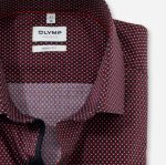 Giyim OLYMP seviye beş vücuda oturan, iş gömleği, modern kent, kırmızı PL4DLH759 - Görsel 2