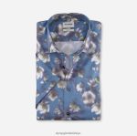 Giyim OLYMP seviye beş vücuda oturan, iş gömleği, modern kent, limon PL4DLH604