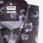 Giyim OLYMP seviye beş vücuda oturan, iş gömleği, modern kent, siyah PL4DLH358 - Görsel 2