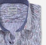 Giyim OLYMP seviye beş vücuda oturan, iş gömleği, modern kent, zümrüt PL4DLH714 - Görsel 2