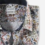 Giyim OLYMP seviye beş vücuda oturan, iş gömleği, new york kent, beyaz PL4DLH771 - Görsel 2